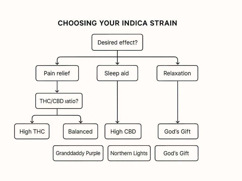 choosing your indica strain