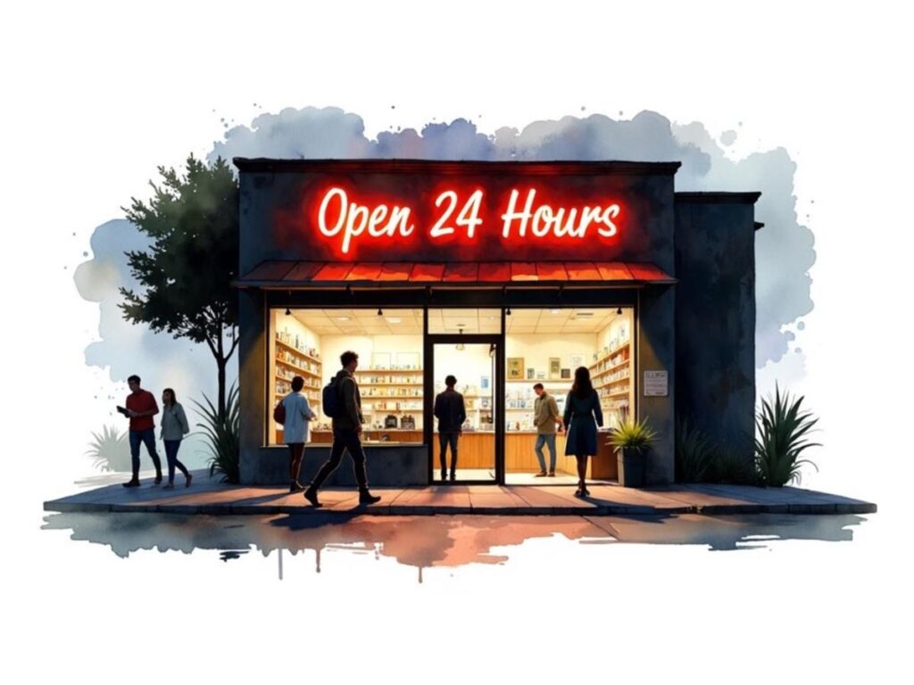 Why Is It So Tough to Find a 24-Hour Dispensary?