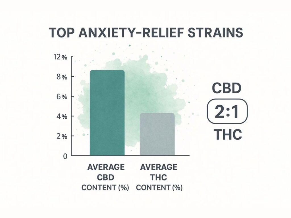 top anxiety relief strains