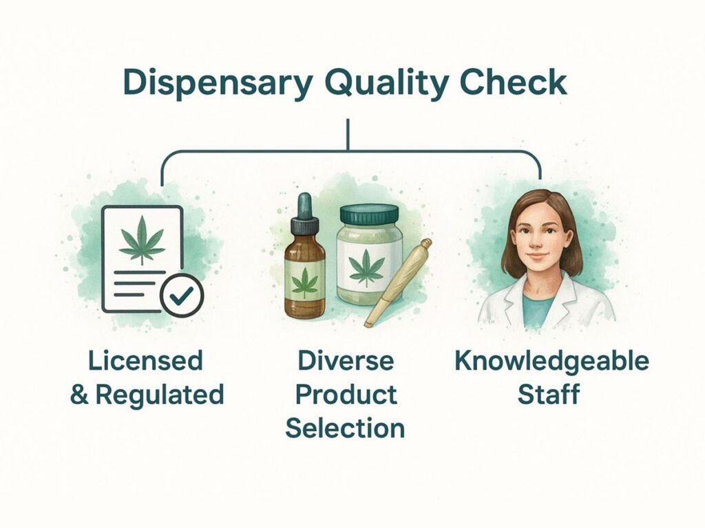 Infographic about cannabis dispensary near me