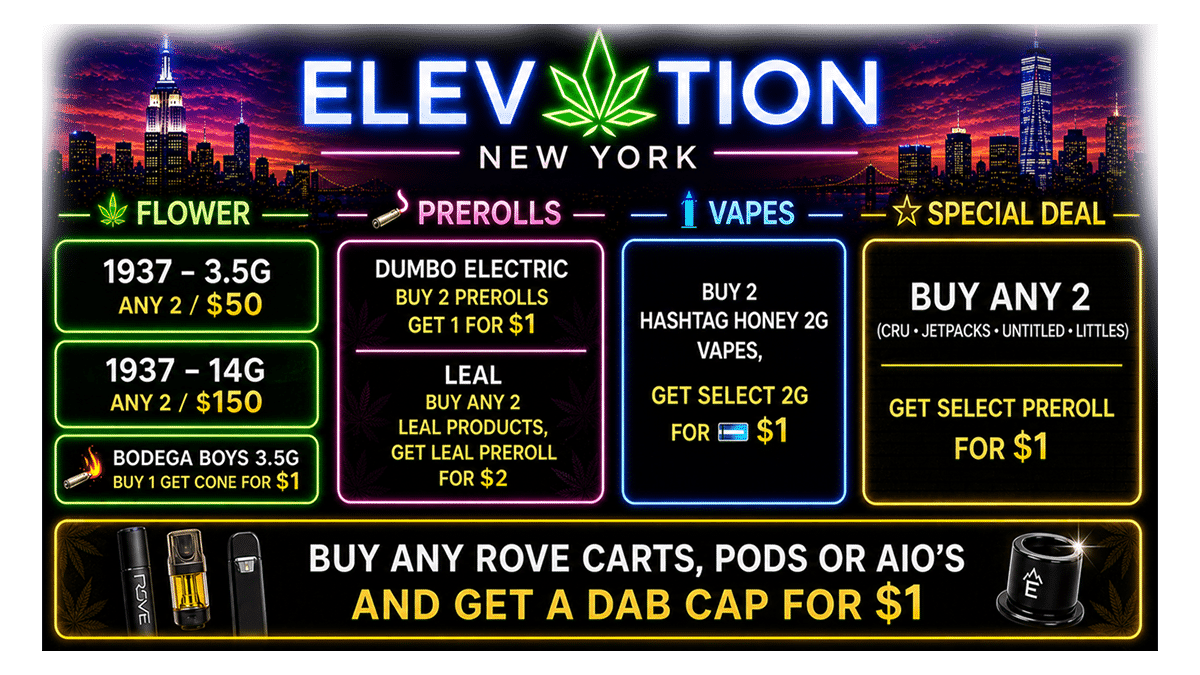 Elevation HQ New York Deals